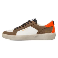 Sneakers bicolore bianche da Uomo Gas