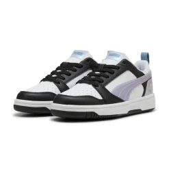 Sneakers bicolore bianche e nere da Ragazza Puma Rebound V6