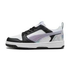 Sneakers bicolore bianche e nere da Ragazza Puma Rebound V6