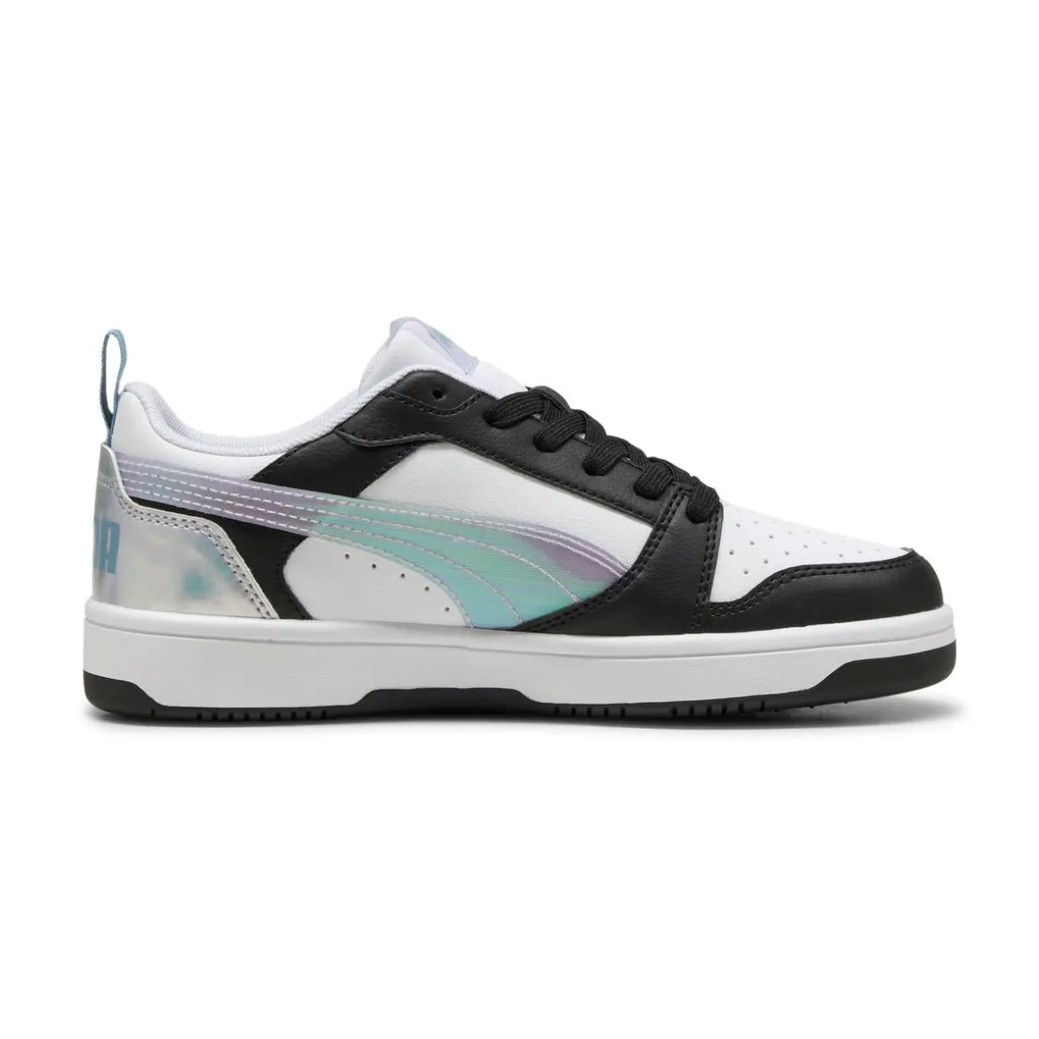 Sneakers bicolore bianche e nere da Ragazza Puma Rebound V6