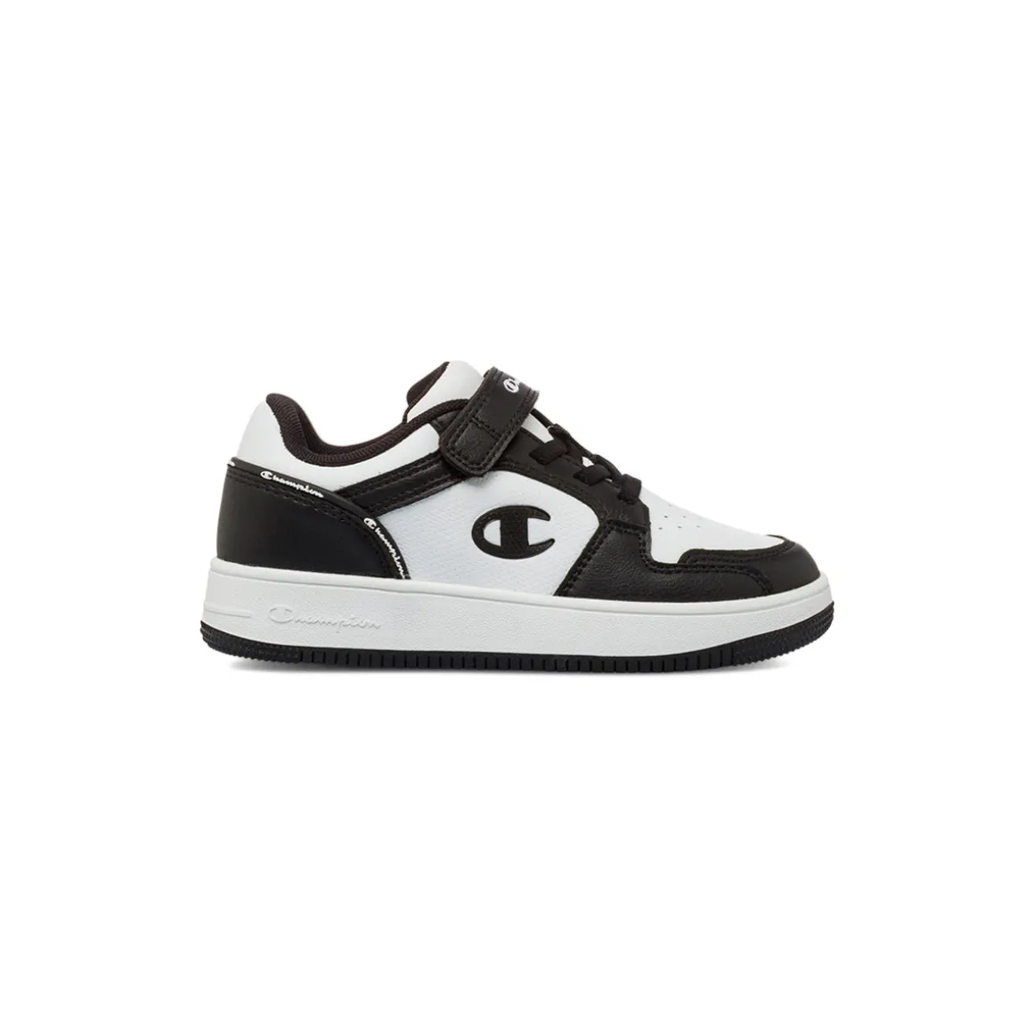 Sneakers bicolore bianche e nere da Bambino Champion