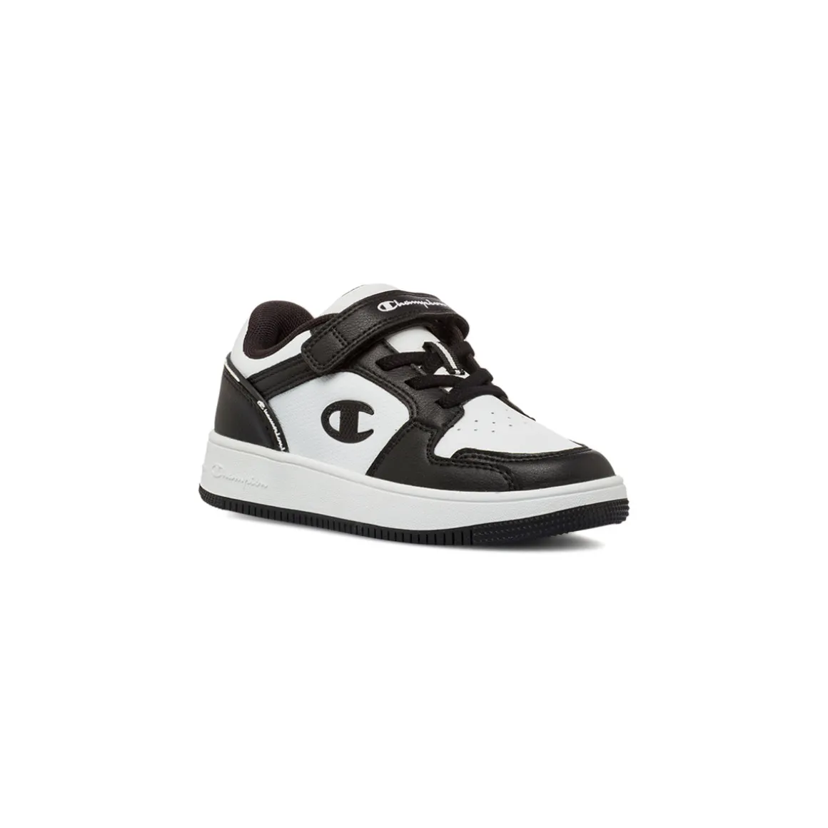 Sneakers bicolore bianche e nere da Bambino Champion