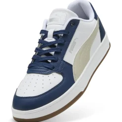 Sneakers bicolore bianco e blu da Uomo Puma Caven 2.0