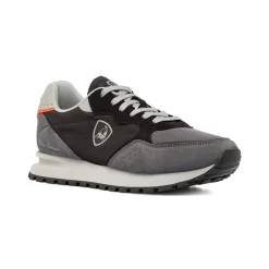 Sneakers bicolore grigio e nere da Uomo Tonino Lamborghini