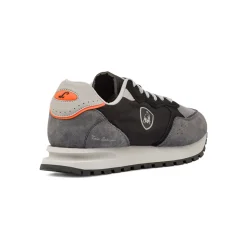 Sneakers bicolore grigio e nere da Uomo Tonino Lamborghini