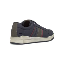 Sneakers blu con dettagli bordeaux da Uomo Carrera Jeans