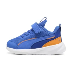 Sneakers blu con strappo da Bambino Primi Passi Puma Flyer 3