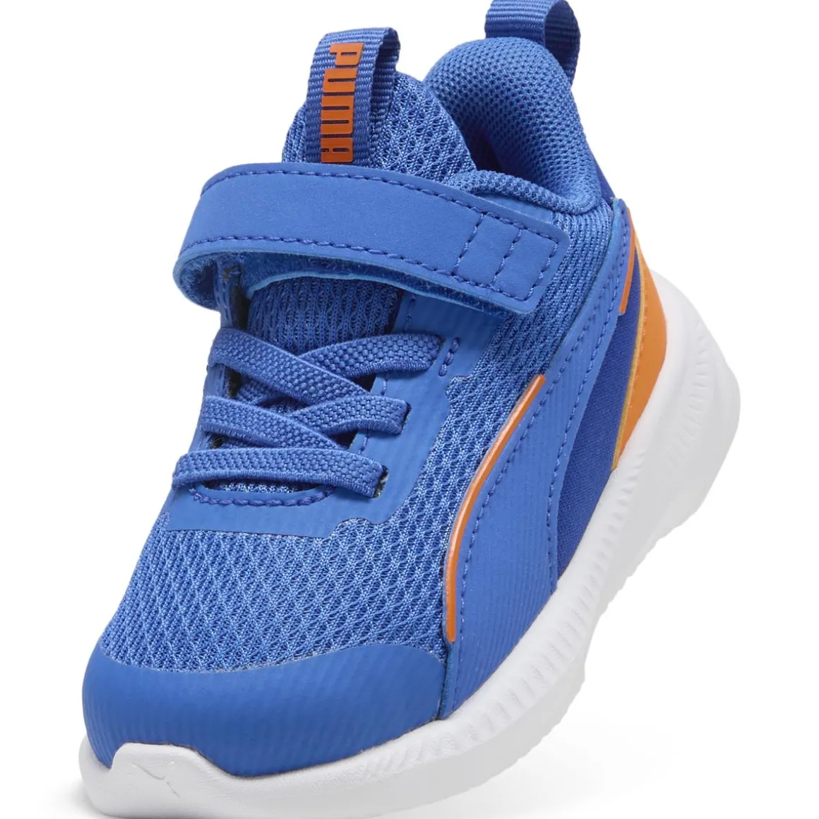 Sneakers blu con strappo da Bambino Primi Passi Puma Flyer 3