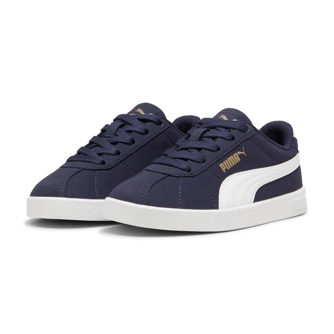 Sneakers blu da Bambino con logo laterale Puma Club II PS