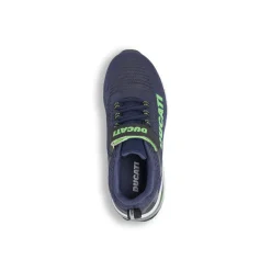 Sneakers blu da bambino con ammortizzazione ad aria Ducati