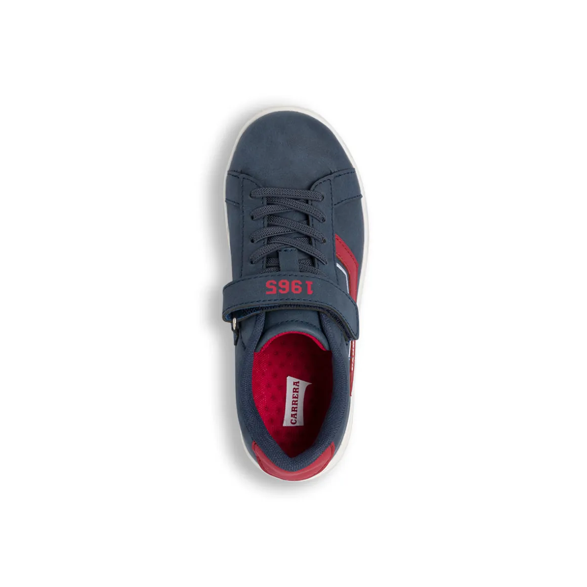 Sneakers blu da Bambino con dettaglio laterale logo Carrera