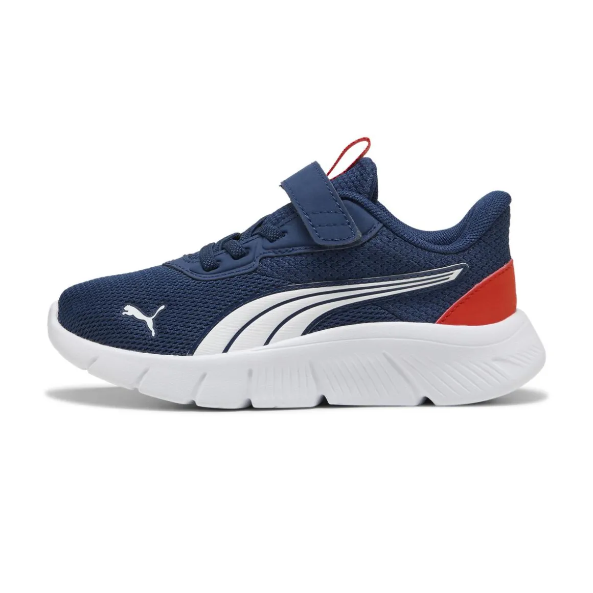 Sneakers blu da Bambino con chiusura a strappo FlexFocus Modern AC+ PS Puma