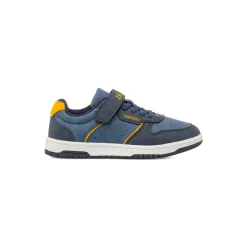 Sneakers blu da Bambino con chiusura a strappo Carrera