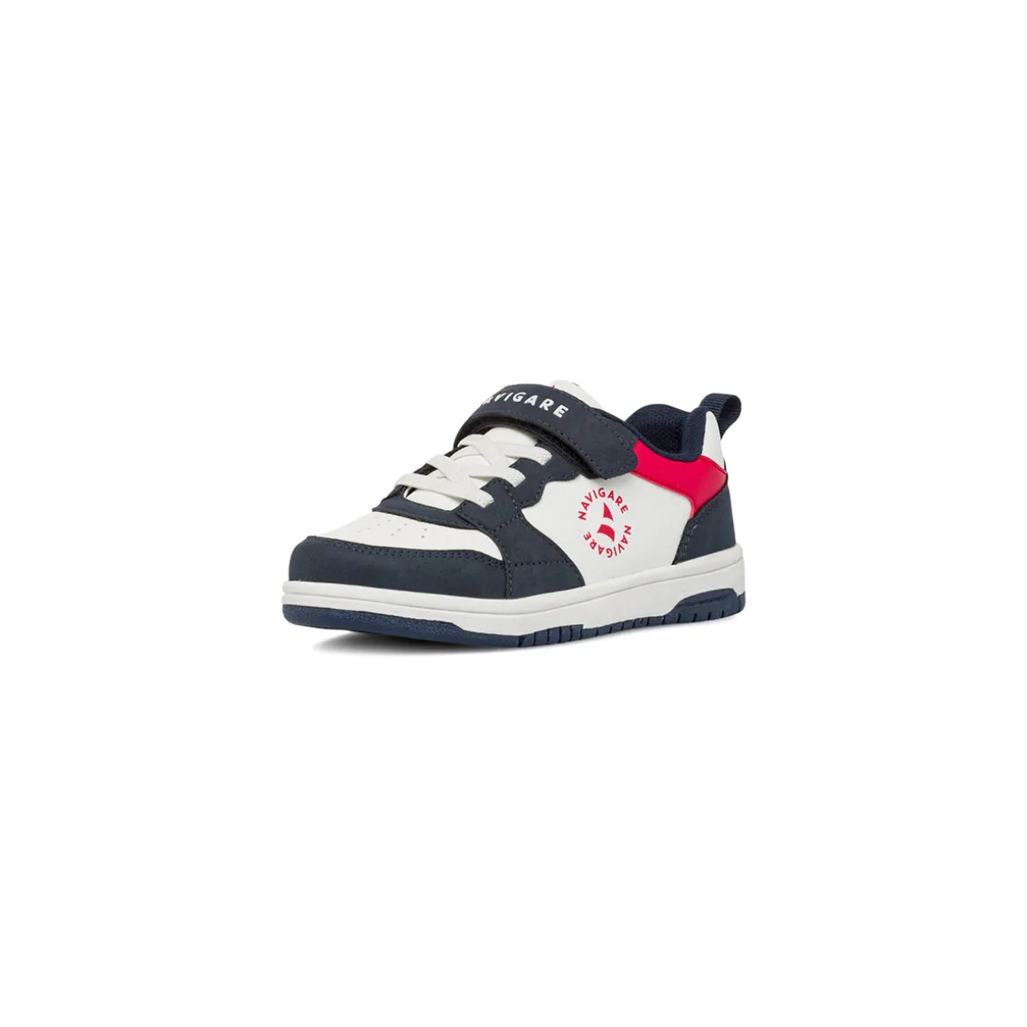 Sneakers blu da Bambino con chiusura a strappo e luci Navigare