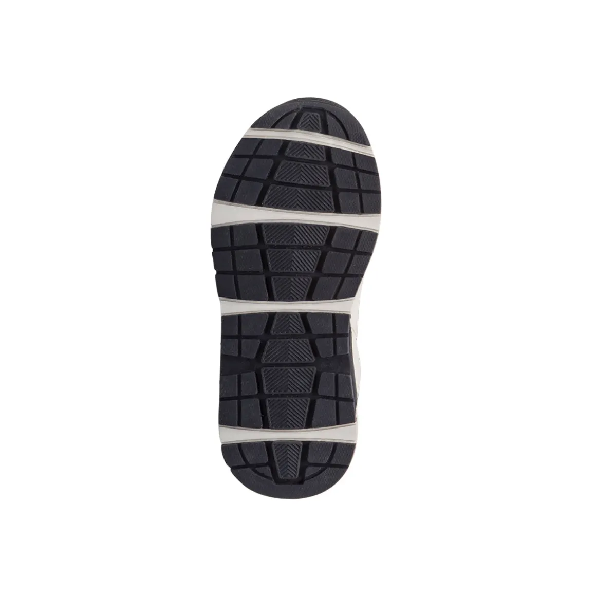 Sneakers blu da Bambino con dettaglio grigio e strappo Navigare