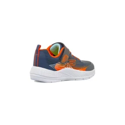 Sneakers Blu da bambino con luci nella suola Skechers Erupters 4