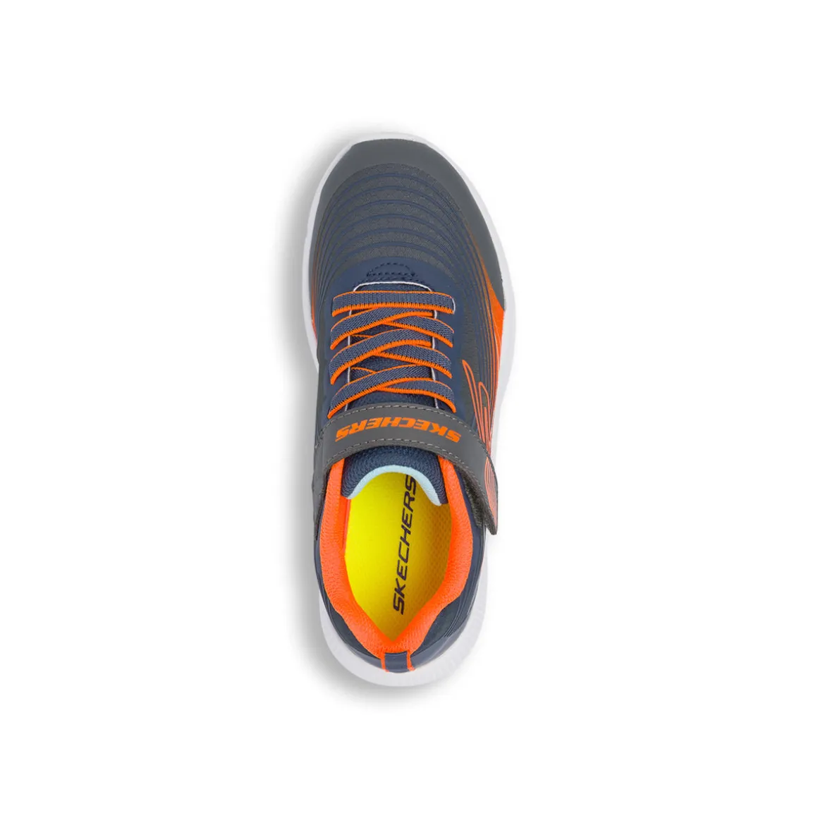 Sneakers Blu da bambino con luci nella suola Skechers Erupters 4