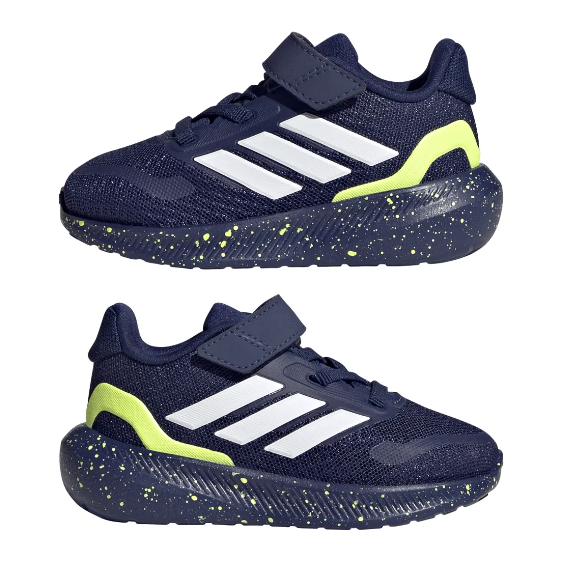 Sneakers blu da Bambino con strappo adidas Runfalcon 5