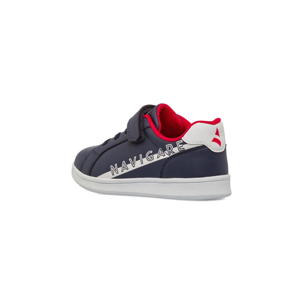 Sneakers blu da Bambino con strappo e logo Navigare