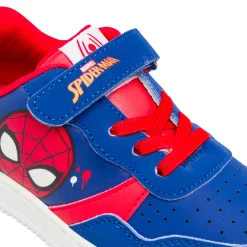 Sneakers blu da Bambino con chiusura a strappo Spiderman