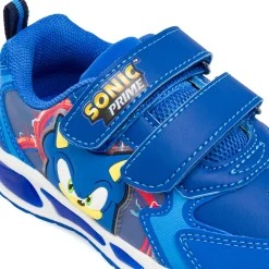 Sneakers blu da Bambino con Luci nella suola Sonic
