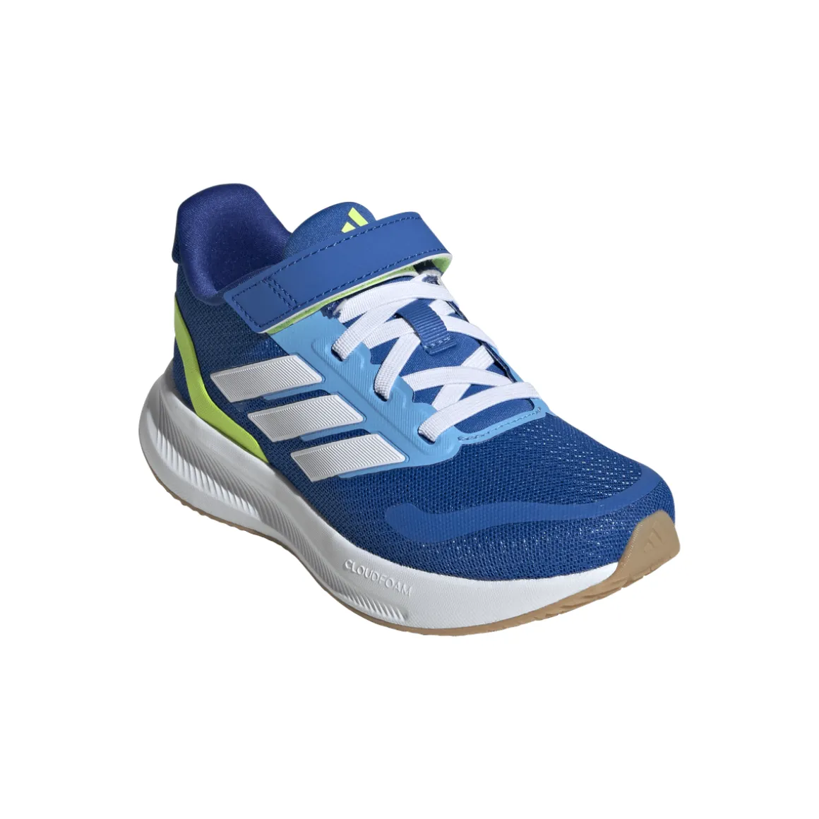 Sneakers blu da Bambino RUNFALCON 5 EL C adidas