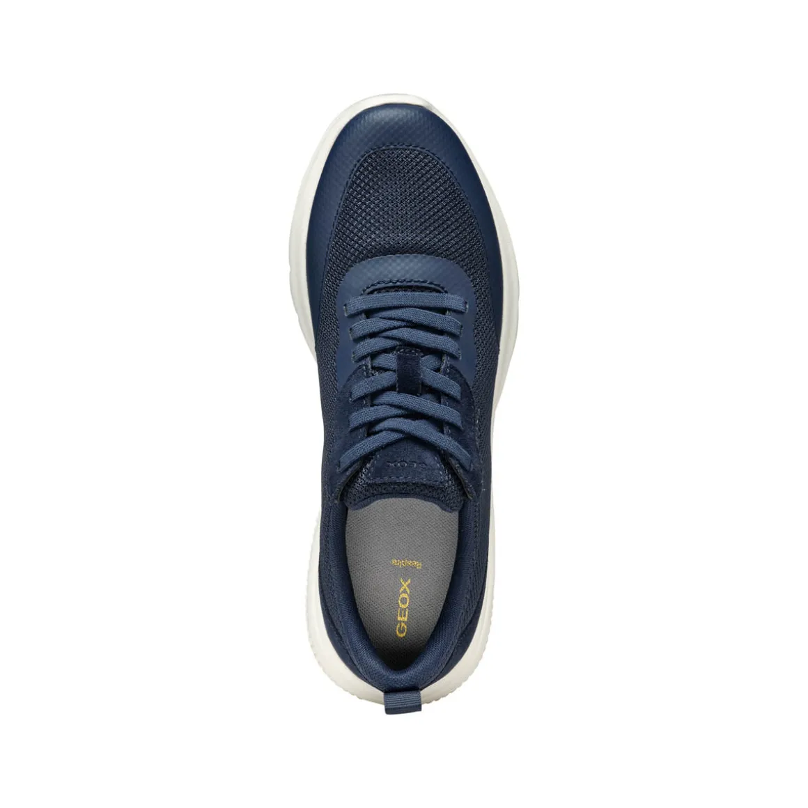 Sneakers blu da Donna con zeppa e suola traspirante Geox