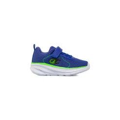 Sneakers blu da Primi Passi Bambino con strappo Champion
