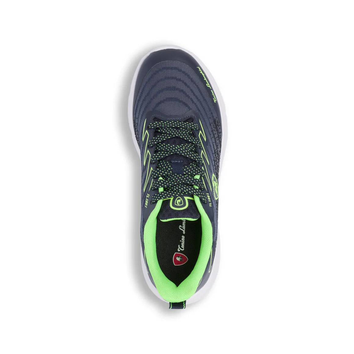 Sneakers blu da Ragazzo con inserti fluo Tonino Lamborghini