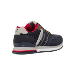 Sneakers blu da Uomo con inserti in contrasto Navigare