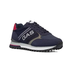 Sneakers blu da Uomo con dettaglio in contrasto Gas