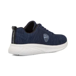 Sneakers blu da uomo con logo Ducati Levante