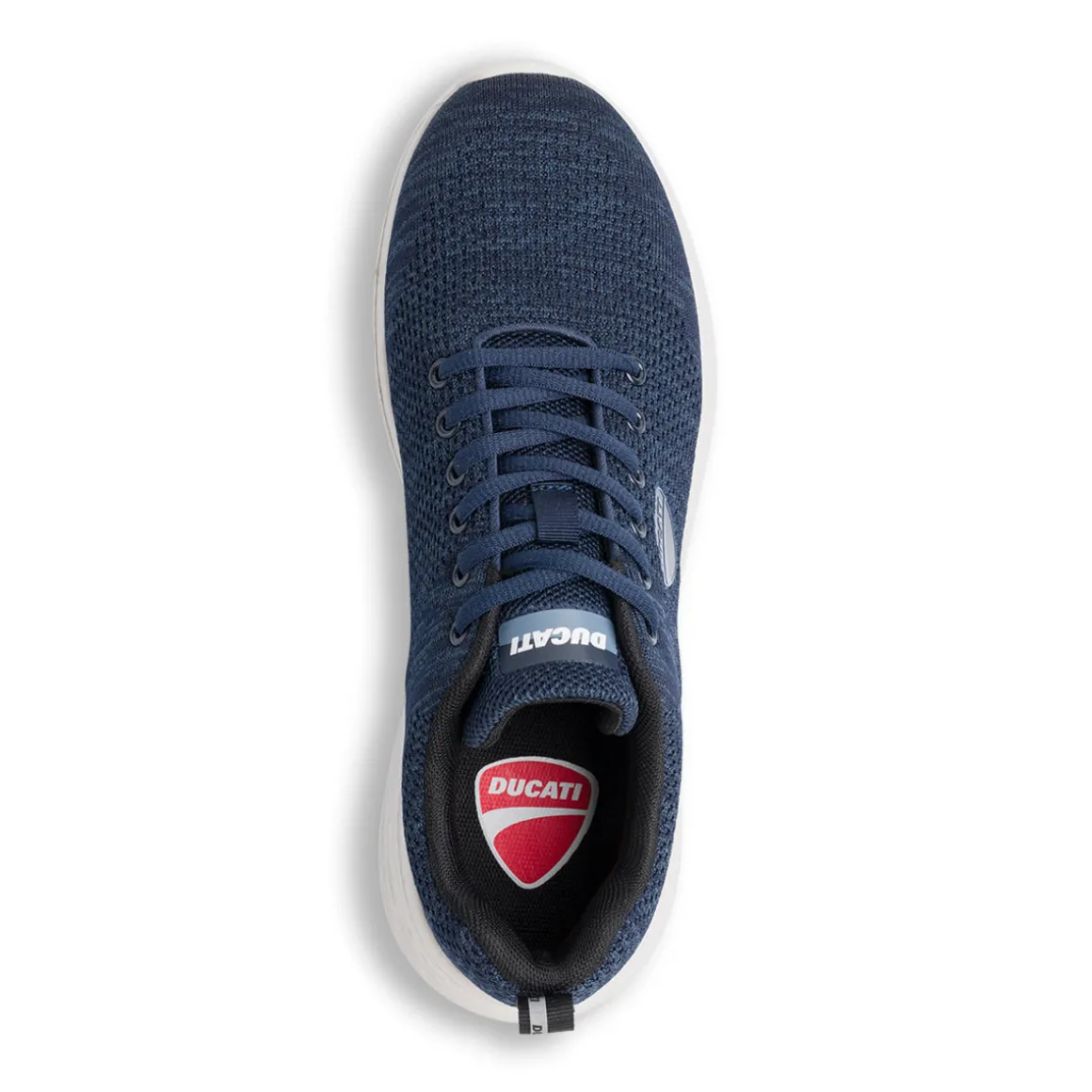 Sneakers blu da uomo con logo Ducati Levante