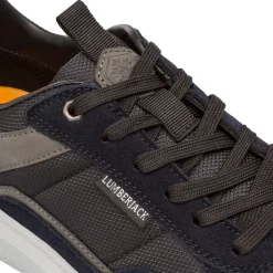 Sneakers blu da Uomo con inserti in contrasto Lumberjack