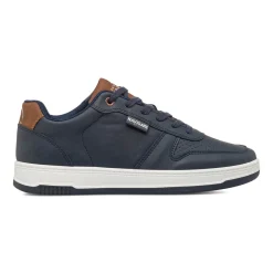Sneakers blu da Uomo con inserti Marroni Navigare
