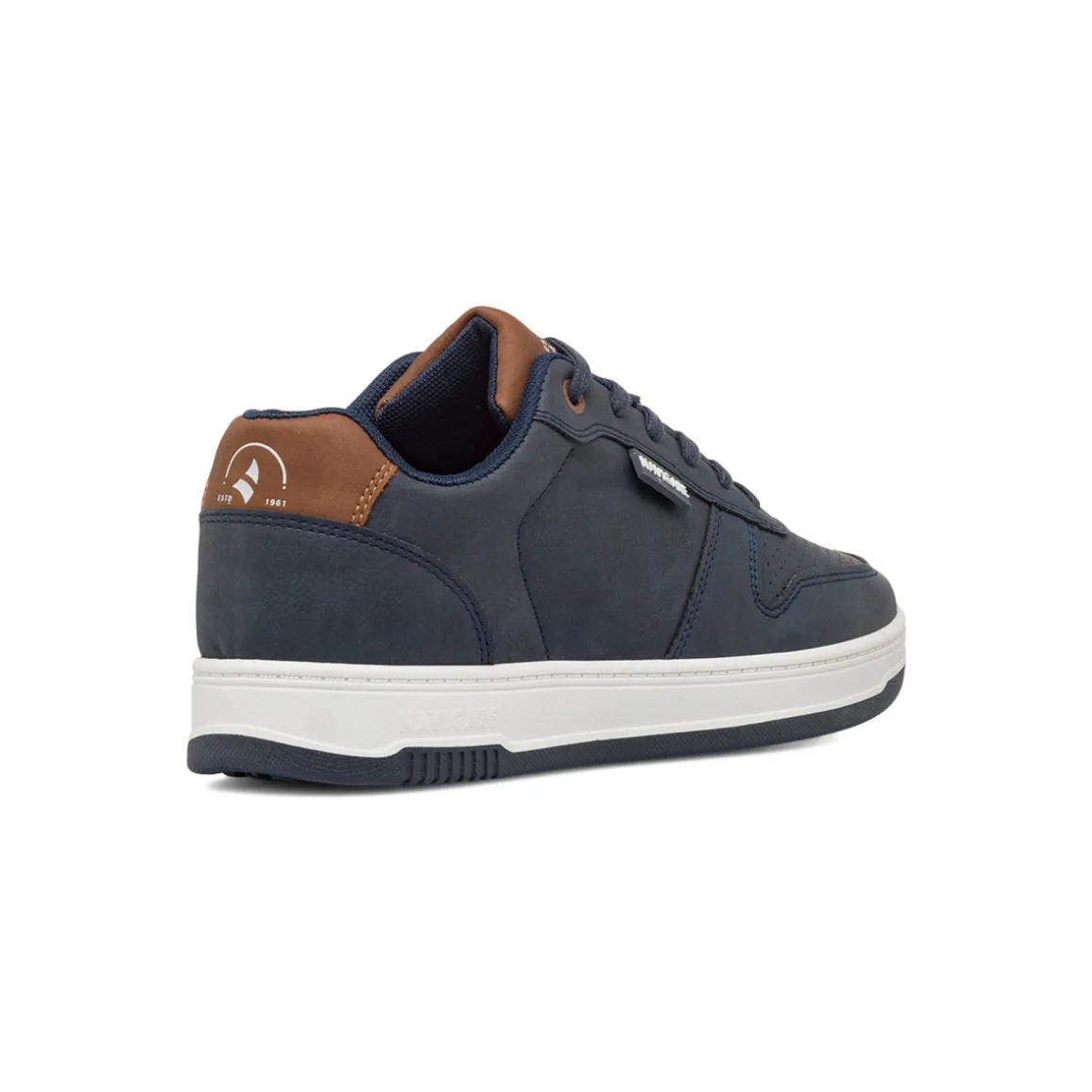 Sneakers blu da Uomo con inserti Marroni Navigare