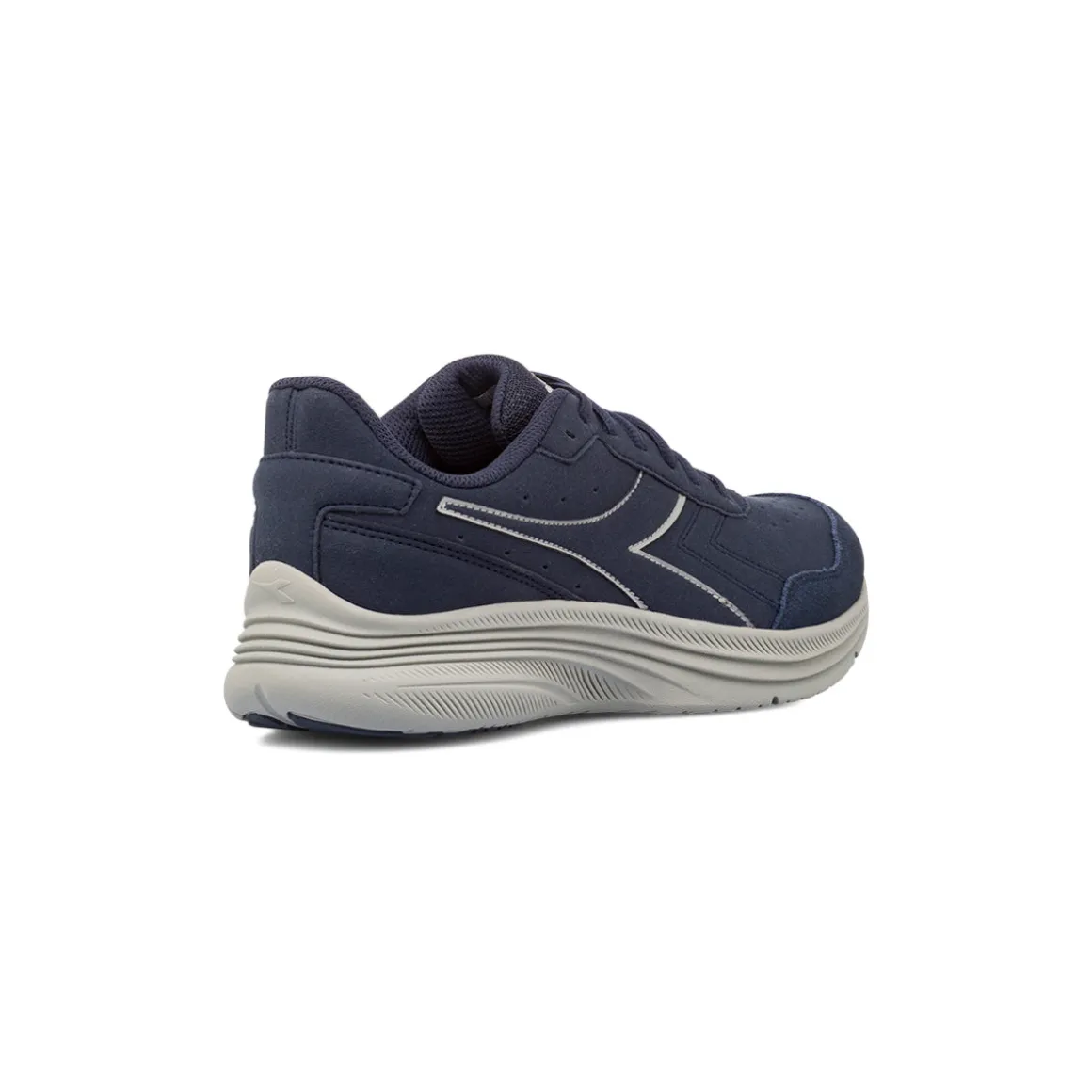Sneakers blu da Uomo con logo in tono Diadora