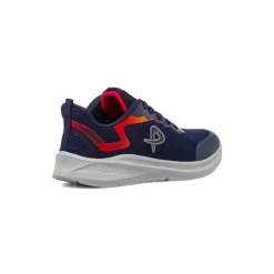 Sneakers blu da Uomo con inserti rossi P Go