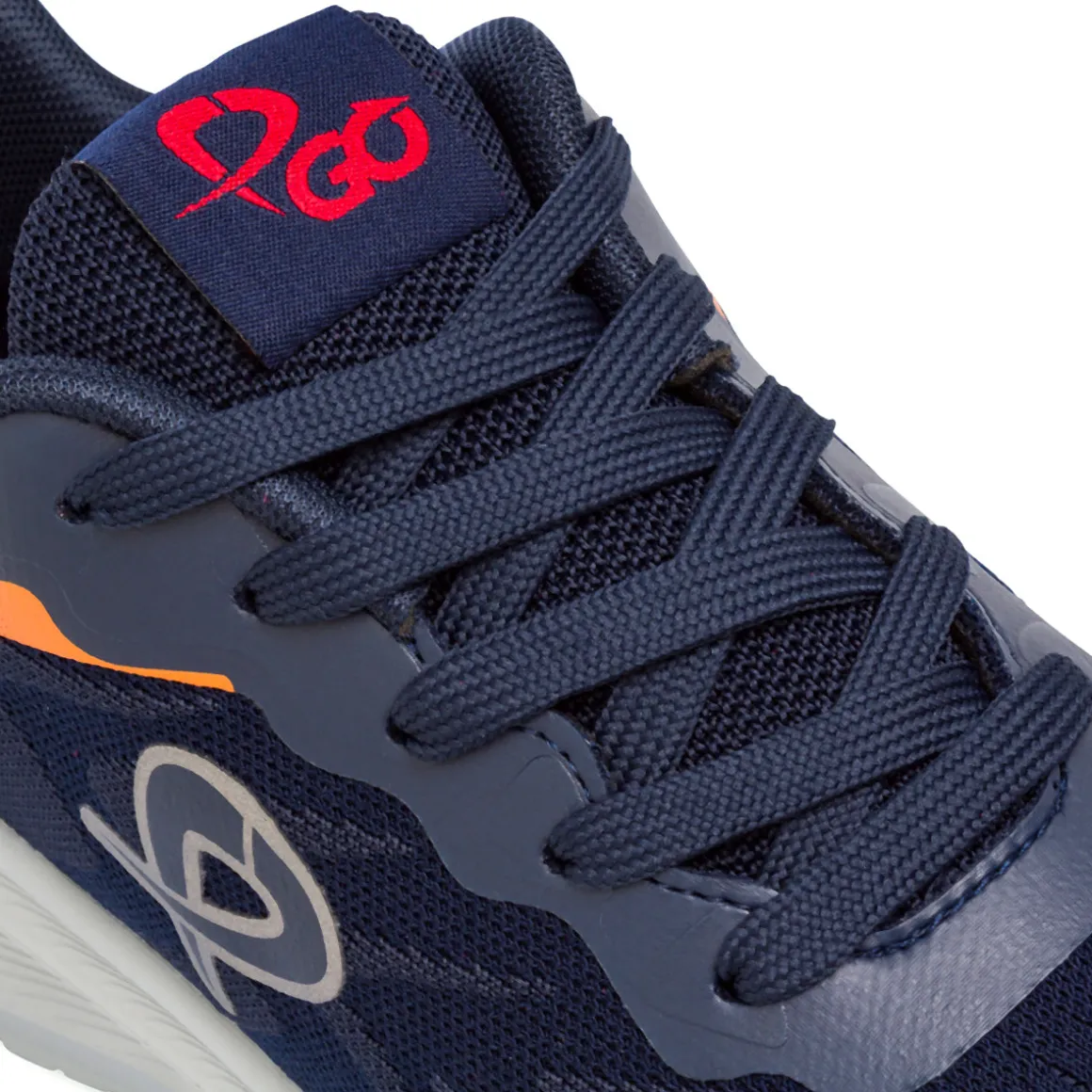 Sneakers blu da Uomo con inserti rossi P Go