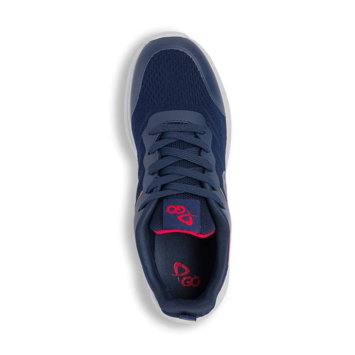 Sneakers blu da Uomo con inserti rossi P Go