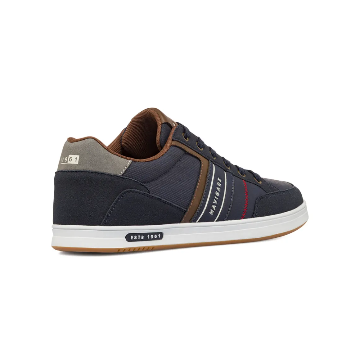 Sneakers blu da Uomo con inserti in contrasto Navigare