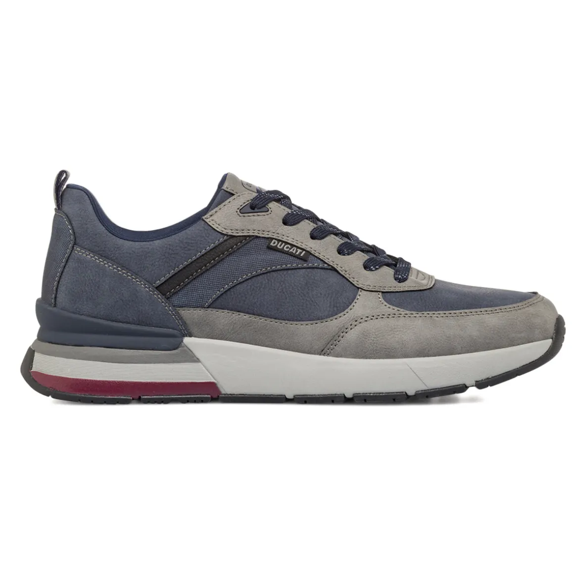 Sneakers blu da Uomo con dettagli Grigi Ducati