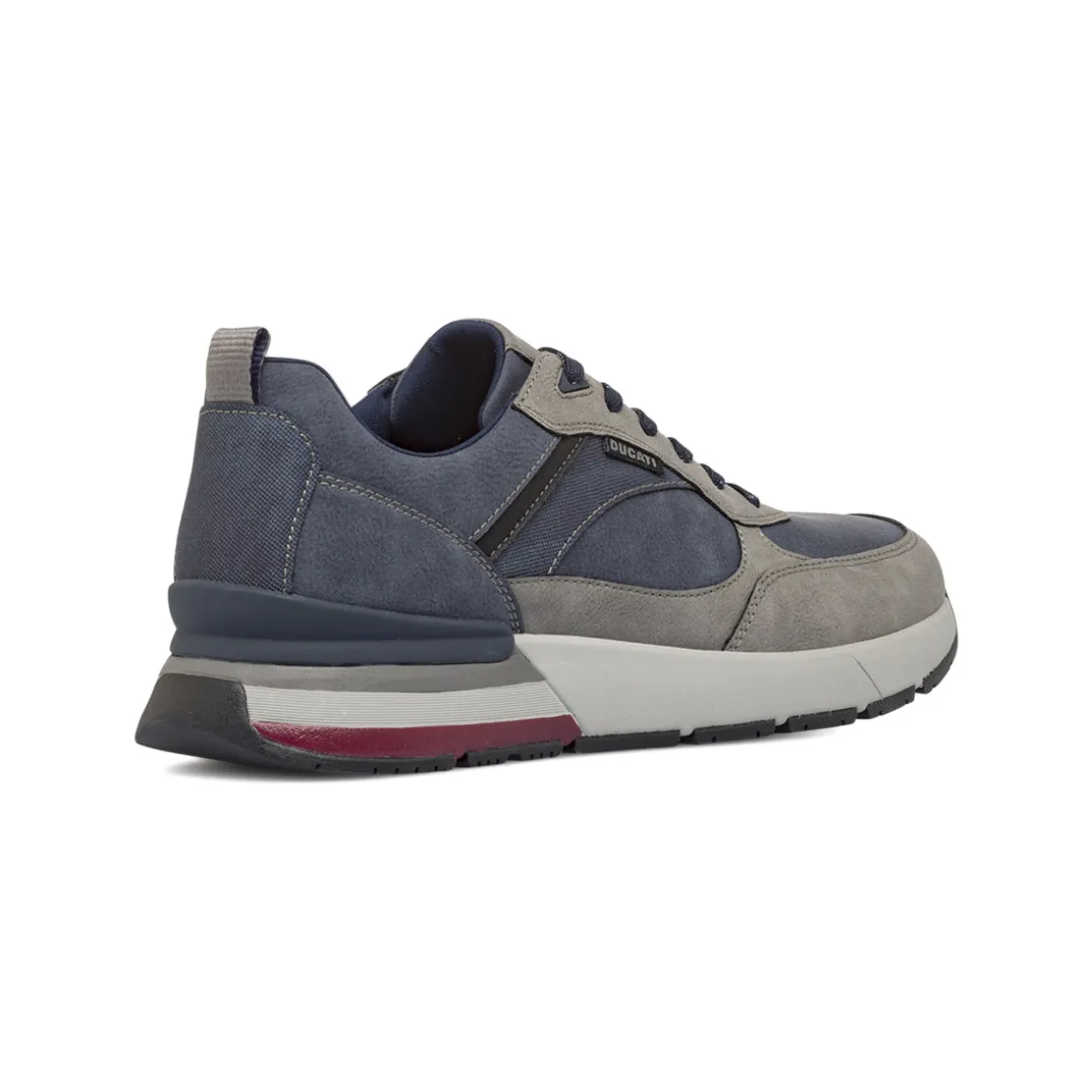 Sneakers blu da Uomo con dettagli Grigi Ducati