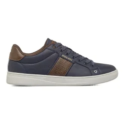 Sneakers blu da Uomo con inserti marroni Ducati
