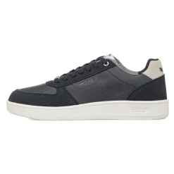 Sneakers blu da Uomo con inserti in tessuto Gas