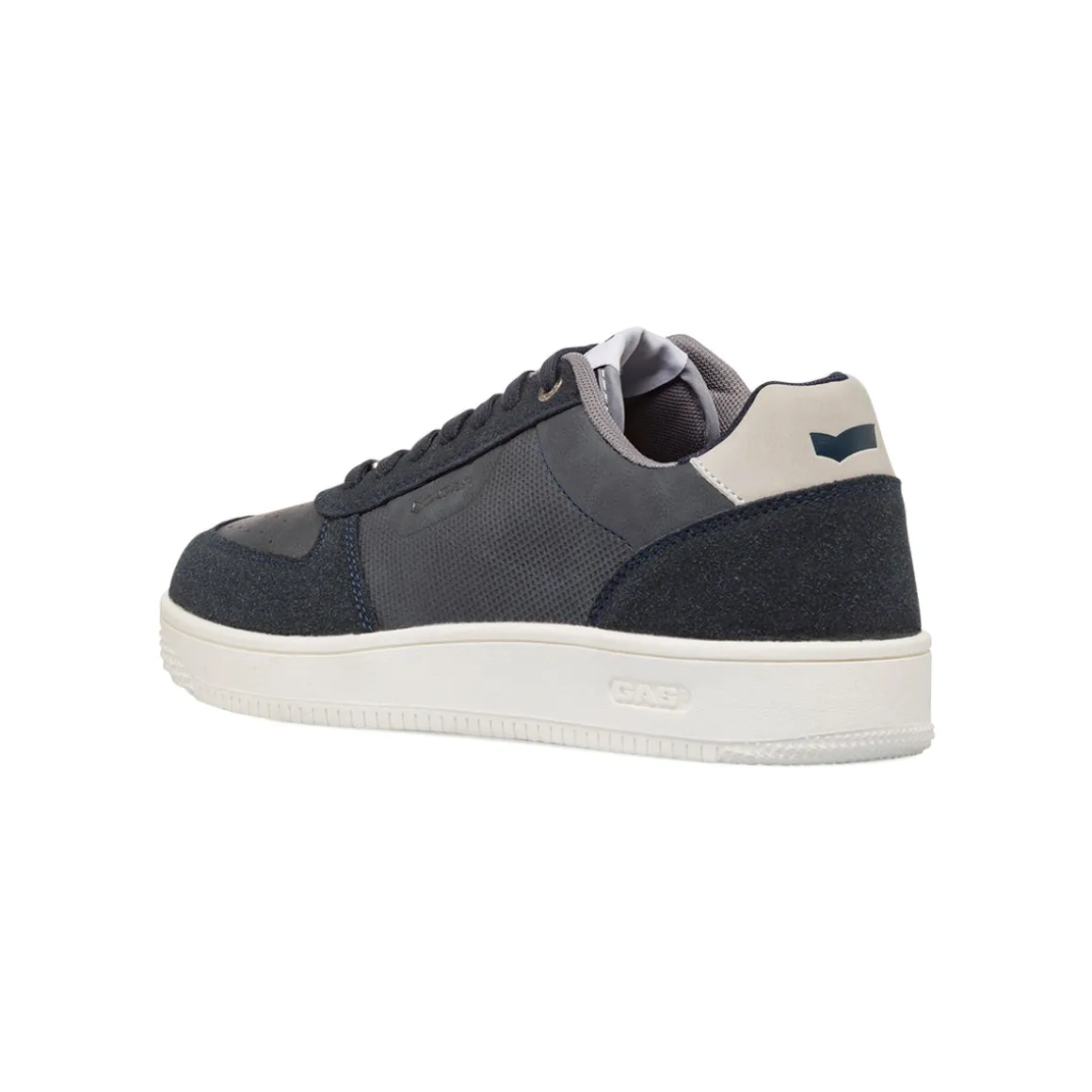 Sneakers blu da Uomo con inserti in tessuto Gas