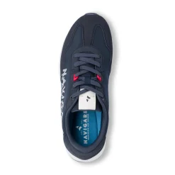 Sneakers blu da Uomo con Maxi Logo laterale Navigare