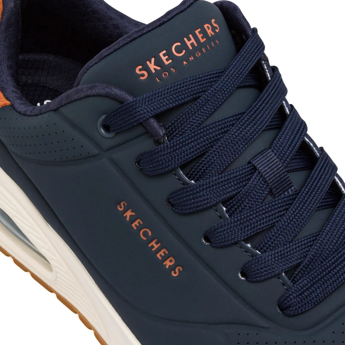 Sneakers blu da Uomo Skechers UNO