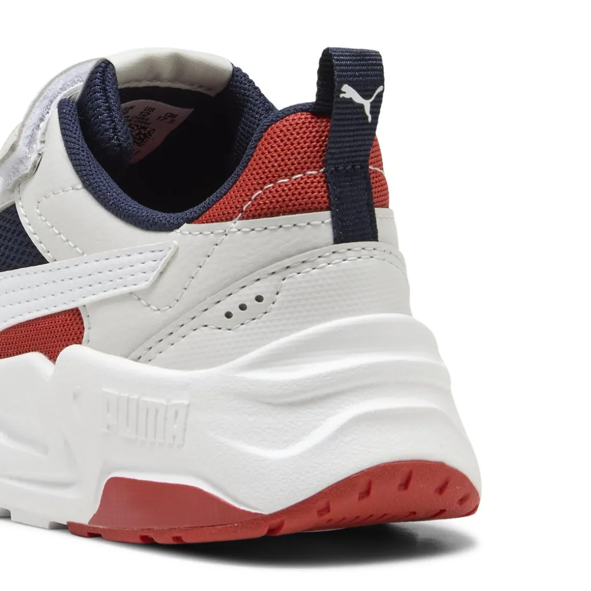 Sneakers blu e bianche da Bambino con strappo Puma Trinity 2