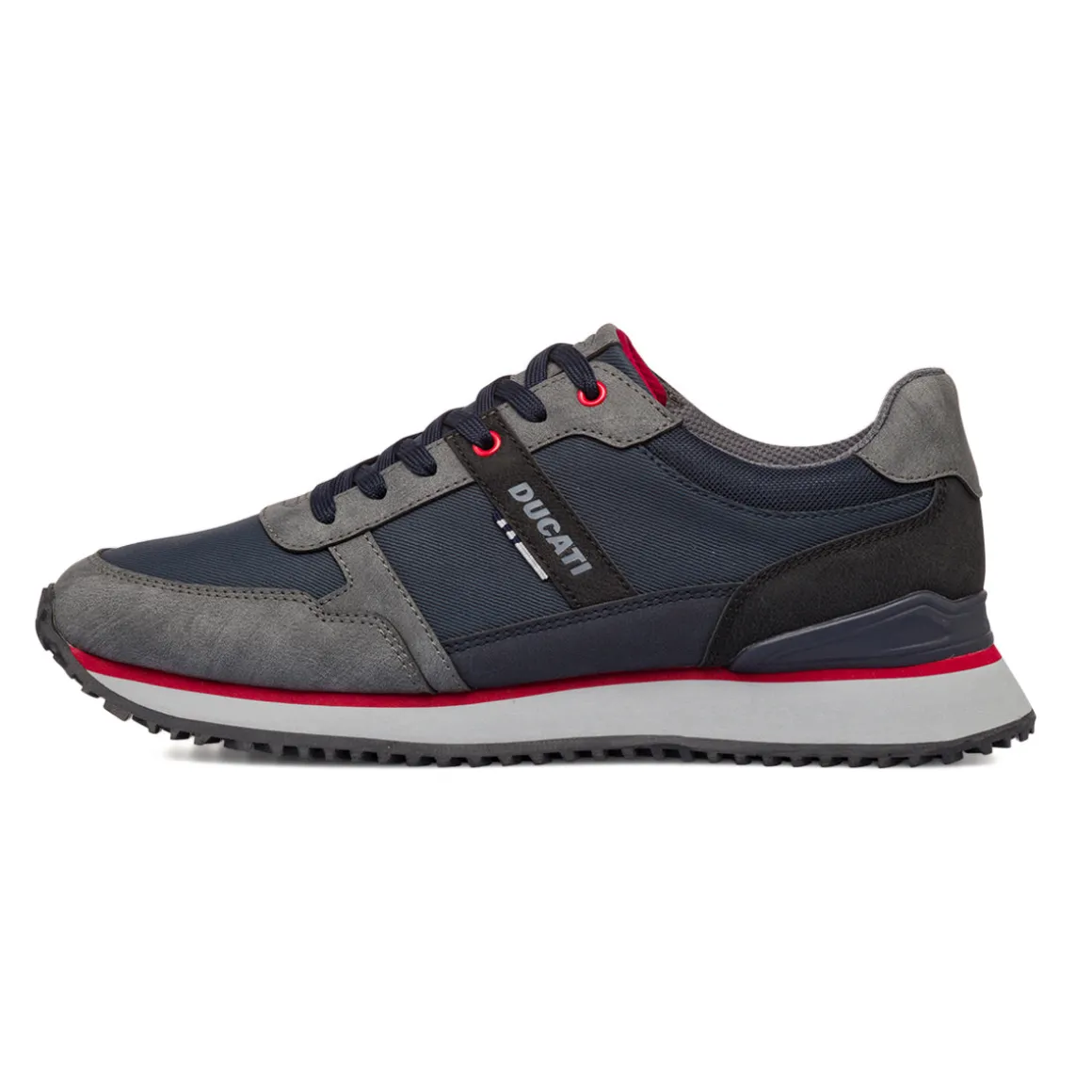 Sneakers blu e grigie da uomo Ducati